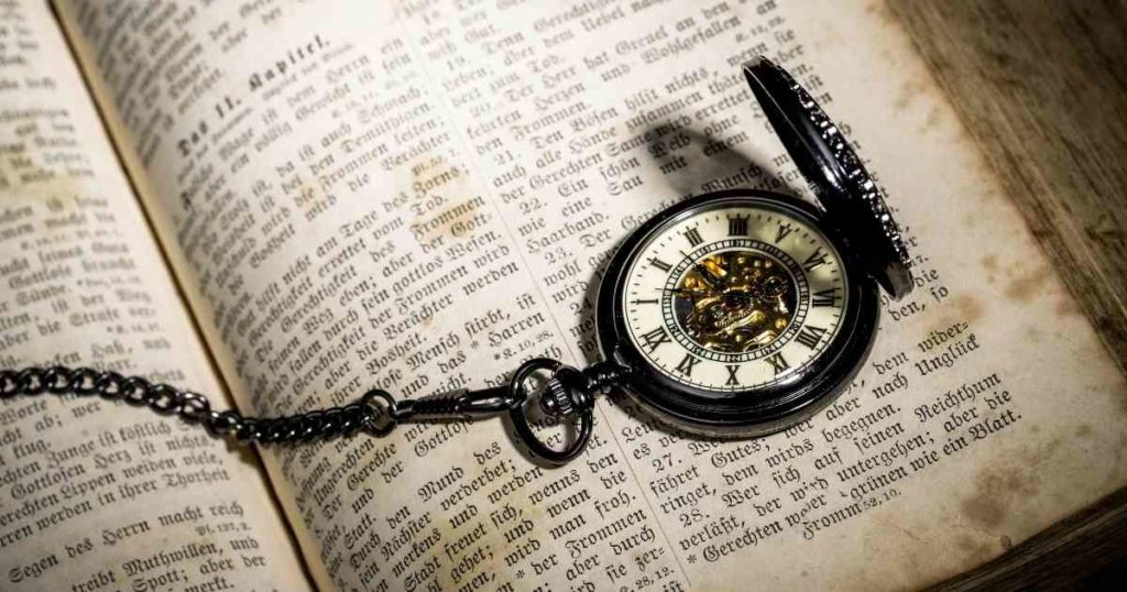 steampunk handheld watch