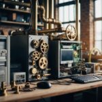 Steampunk Computer Gear